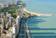 История озера Мичиган в Чикаго