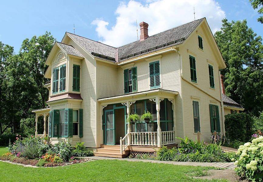 Historic farmhouse at Kline Creek Farm