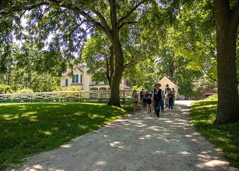 Farming activities at Kline Creek Farm